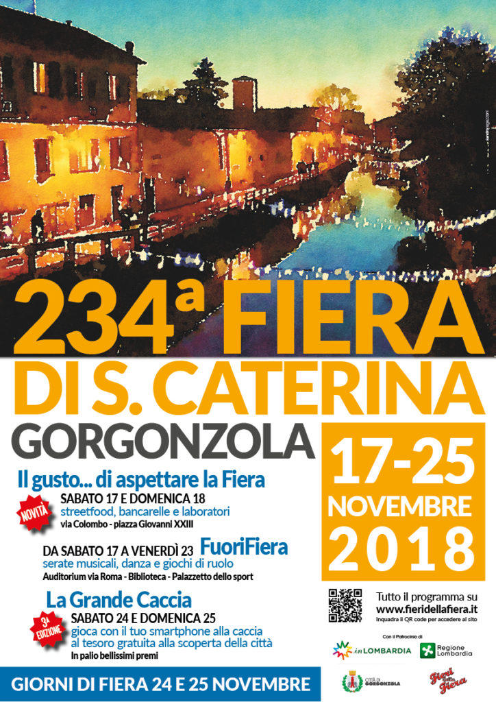 Manifesto della 234a fiera di Gorgonzola